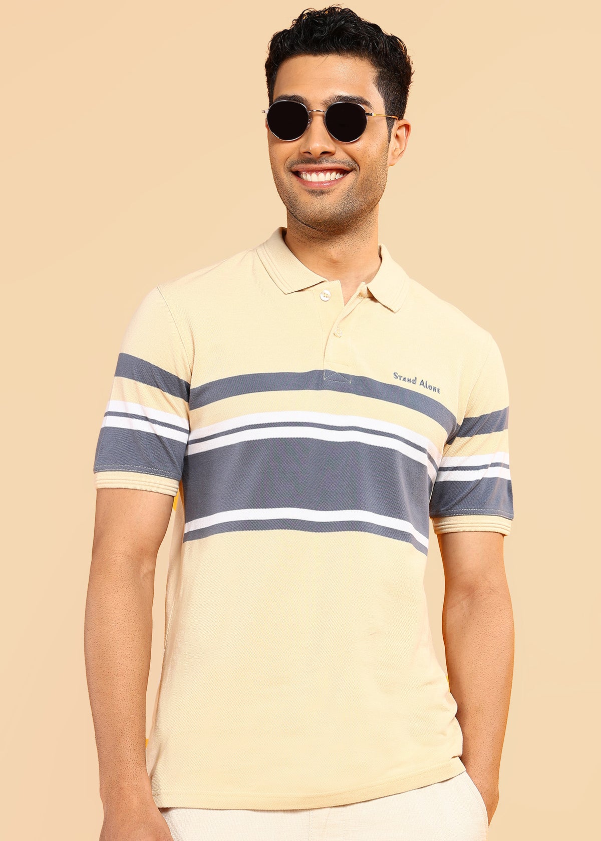 Striped Polo