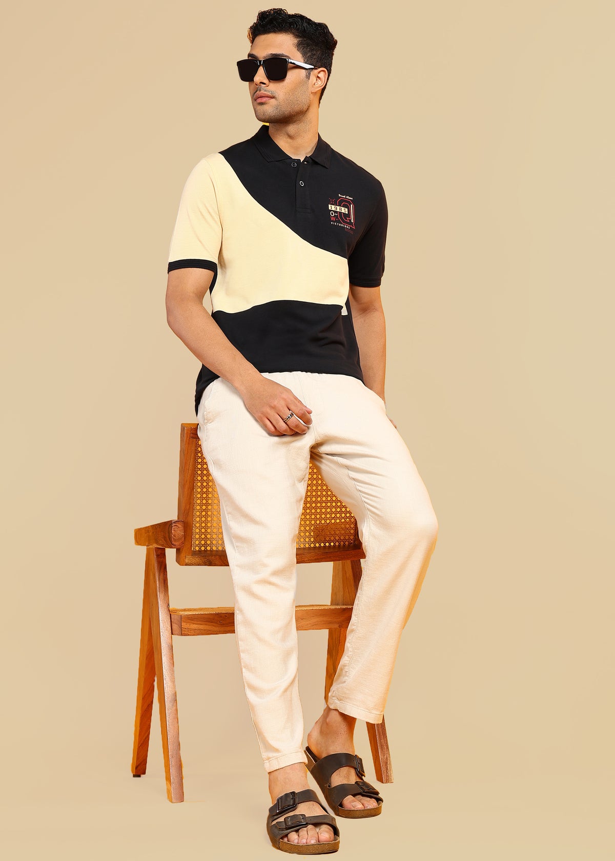Colorblock Polo