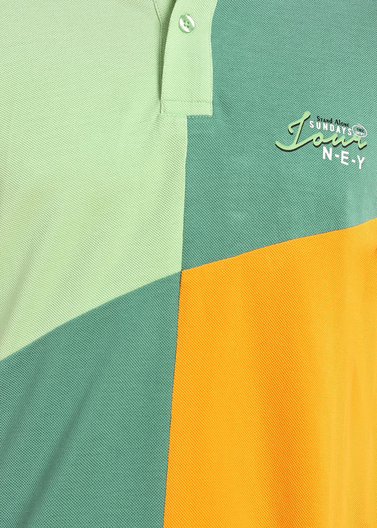 Colorblock Polo