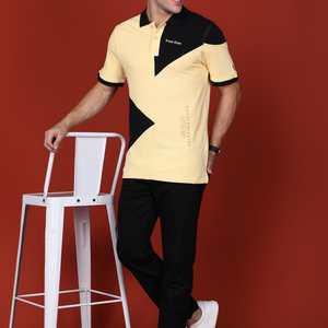 Color Block Polo
