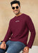 Textured Solid Sweatshirt