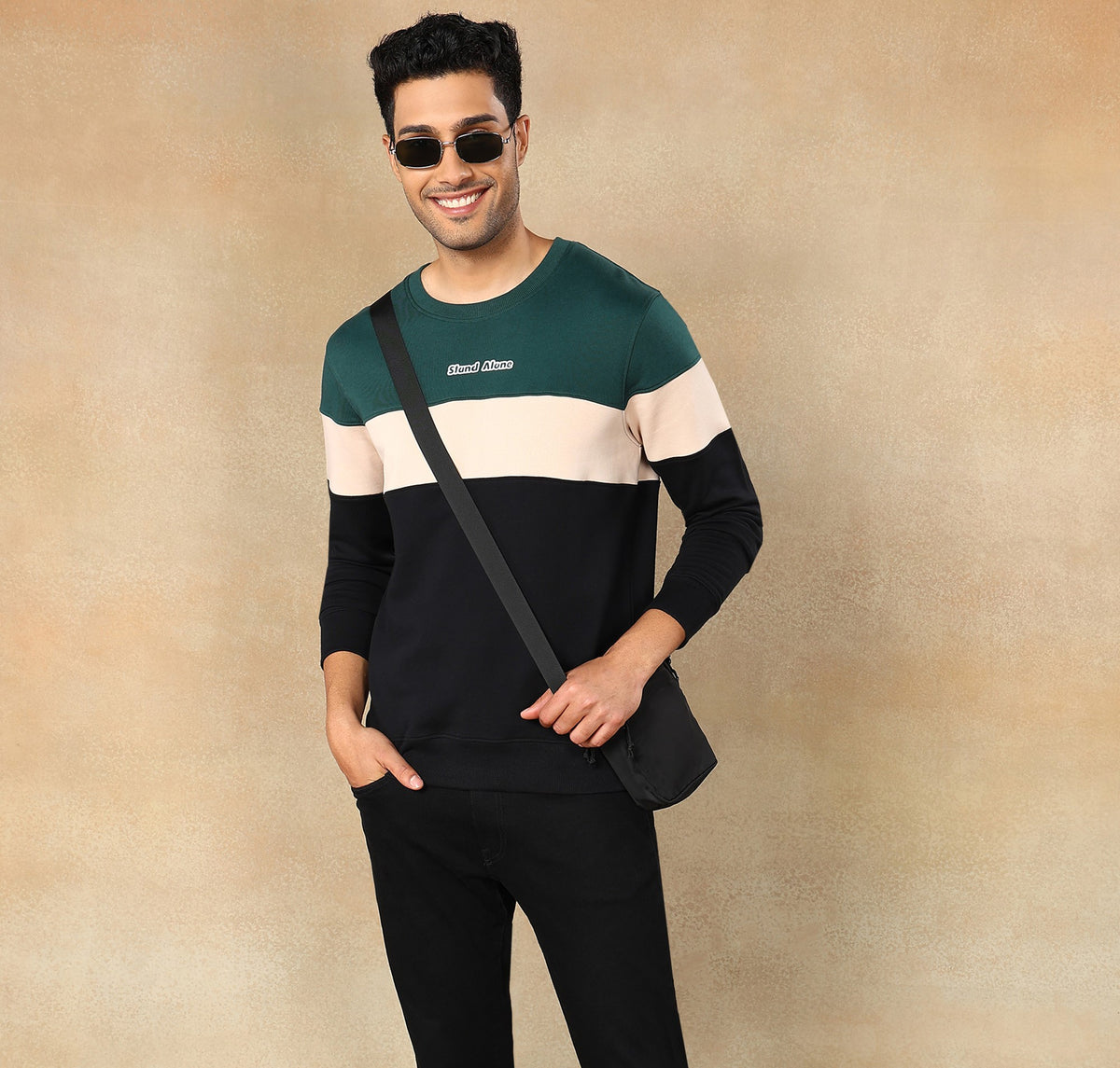 Color Block Sweatshirt