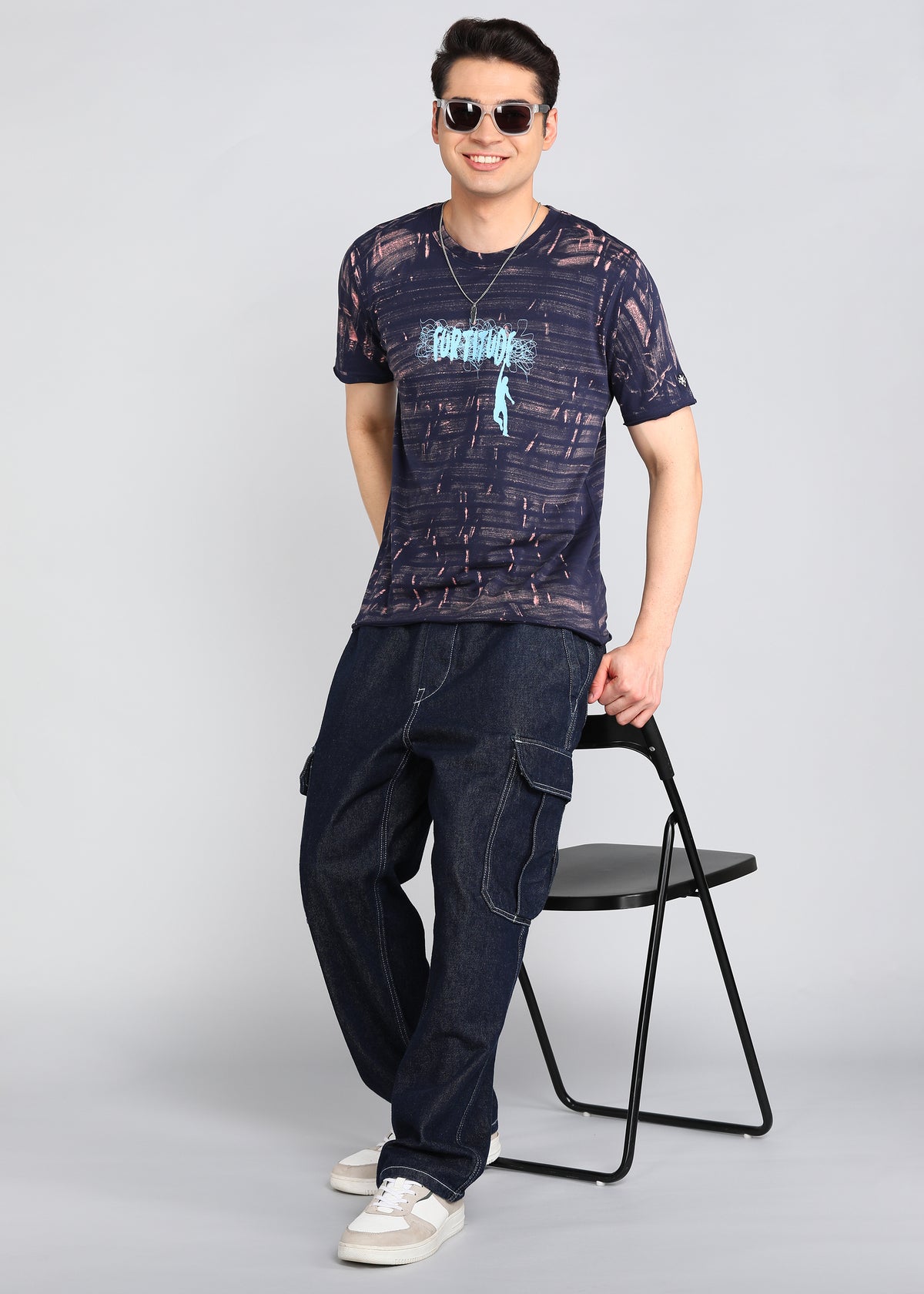ACID WASH - NAVY