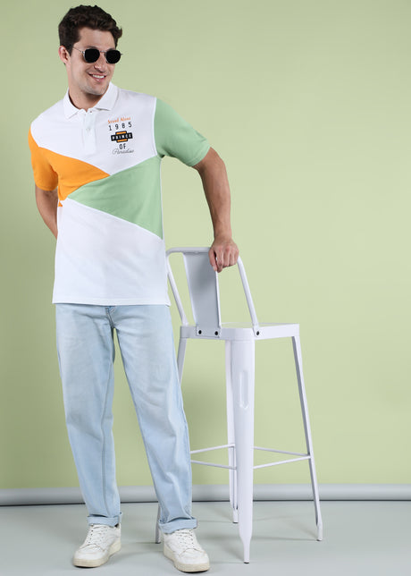 Colorblock Polo