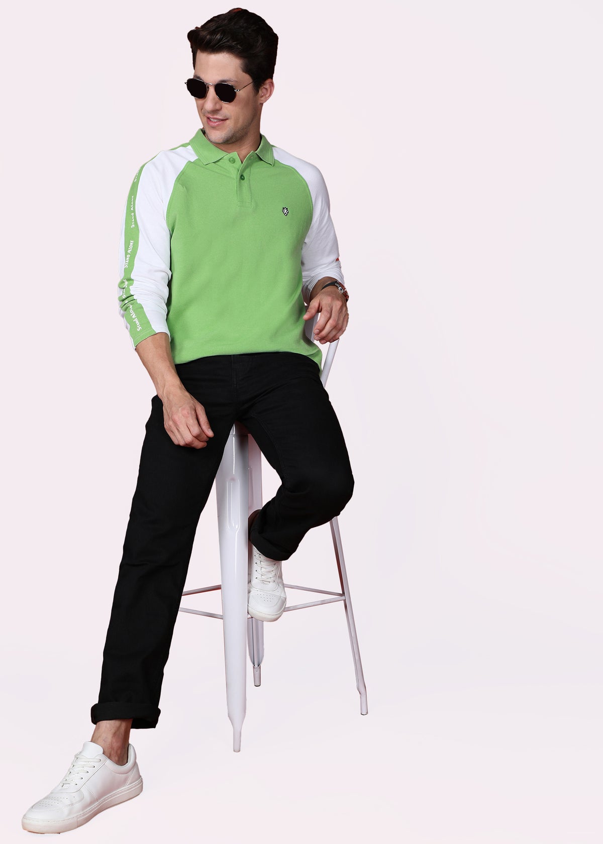 Colorblock Polo