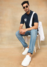Colorblock Polo