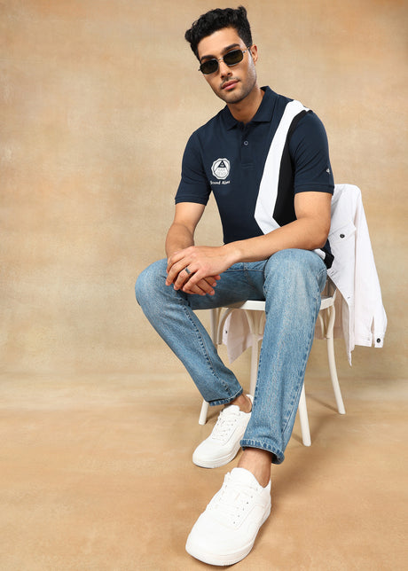 Colorblock Polo