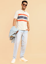 Striped Polo - Regular Fit
