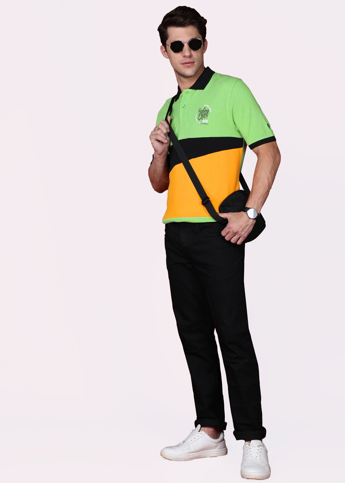 Colorblock Polo