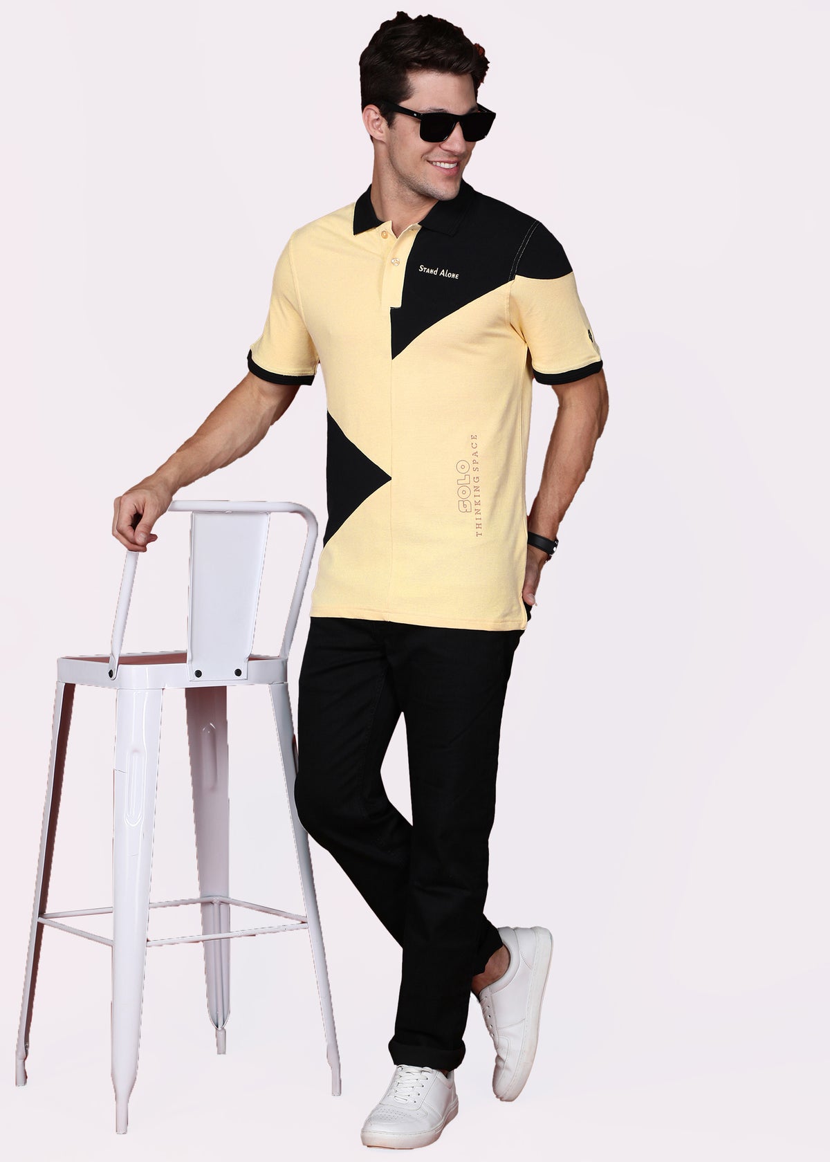 Colorblock Polo