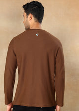 Textured Solid Sweatshirt