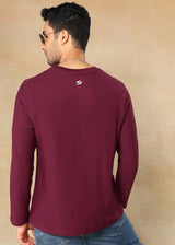 Textured Solid Sweatshirt