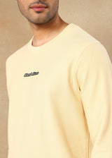 Textured Solid Sweatshirt